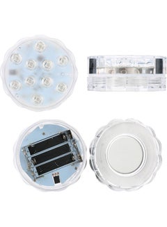 Waterproof RGB Remote Control Underwater Lamp Multicolour 10.00X6.00X9.00cm