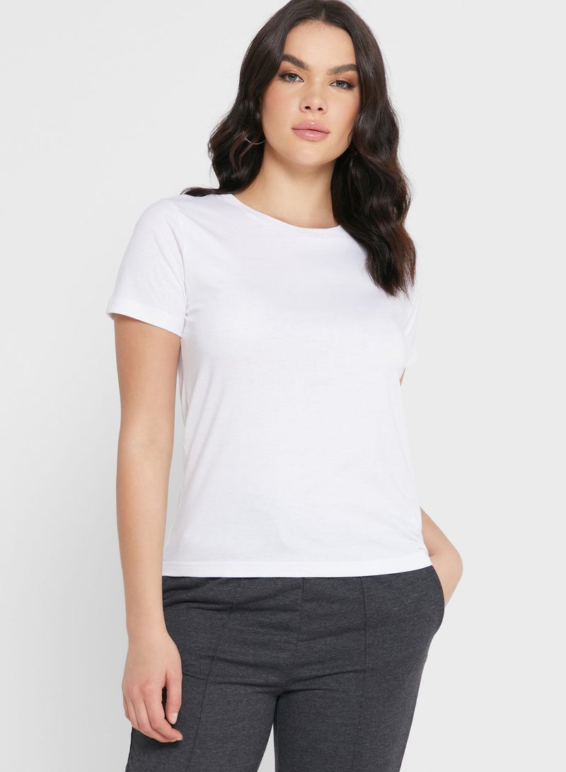 Ginger Basics - 5 Pack Essential Crew Neck T-Shirt Multicolour - Image 1