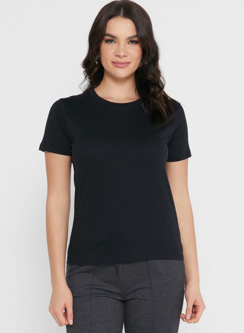 Ginger Basics - 5 Pack Essential Crew Neck T-Shirt Multicolour - Image 1