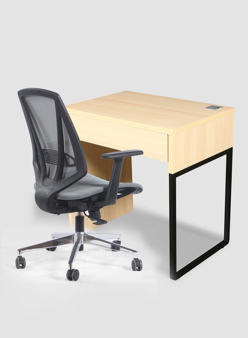 Switch - Office Desk Computer Table Or Study Table -  Home Office For Laptop Table - Beige 730*500*750mm - Image 1
