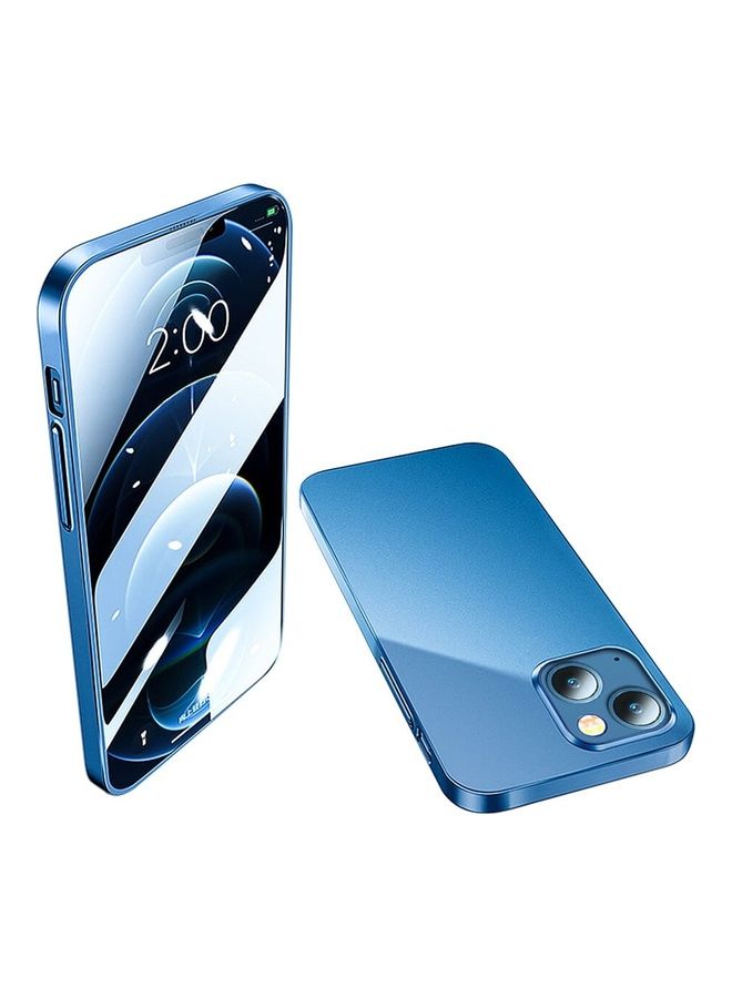 JOYROOM - Mixed 360° Full Coverage Protective Phone Case Plus Screen Protector For Iphone 13 Pro Blue - Image 1