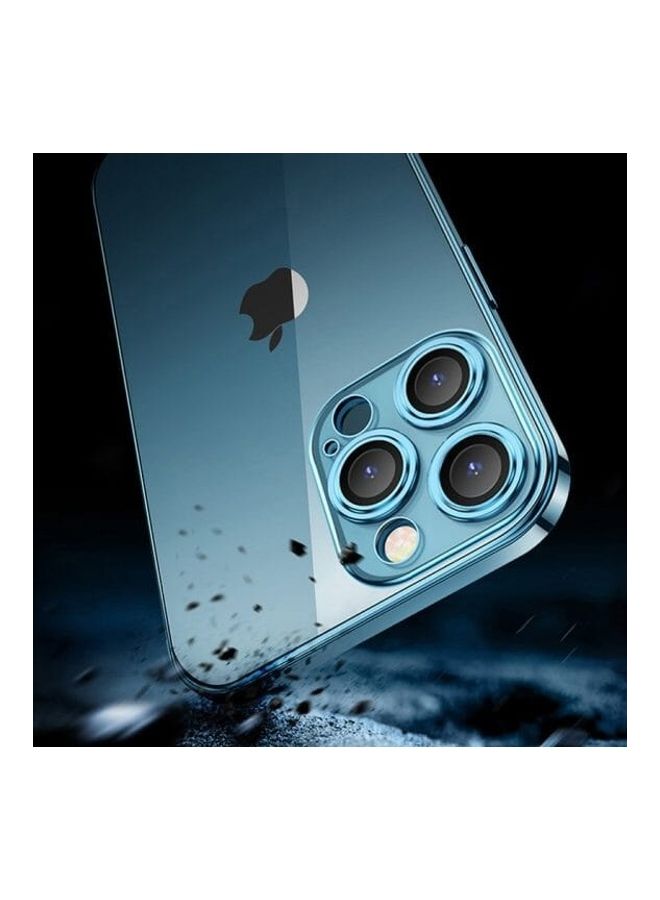 Hard Plastic Glass Series Protective Back Cover For Iphone 13 Pro Max Multicolour