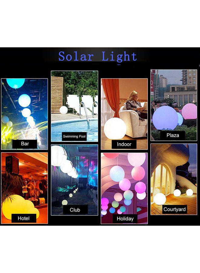 Generic - Solar Water Floating Lamp White 8.50X8.50X8.50cm - Image 1