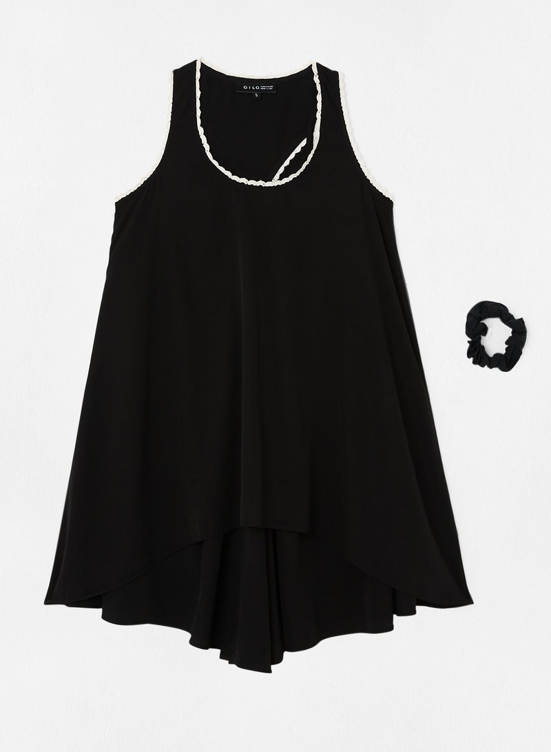 Aila Casual Top Black  - Image 1