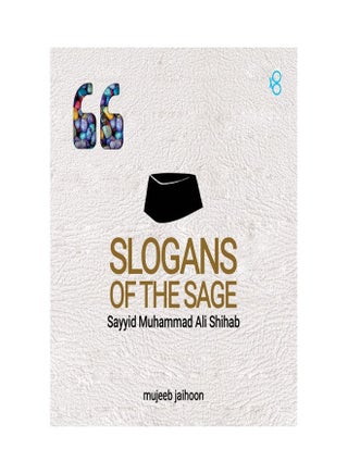 Slogans Of The Sage paperback english - 2010