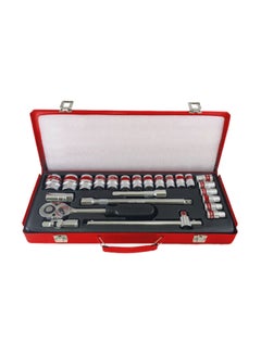 Generic Socket Set 1/2 Inch 24PCS Multicolour 