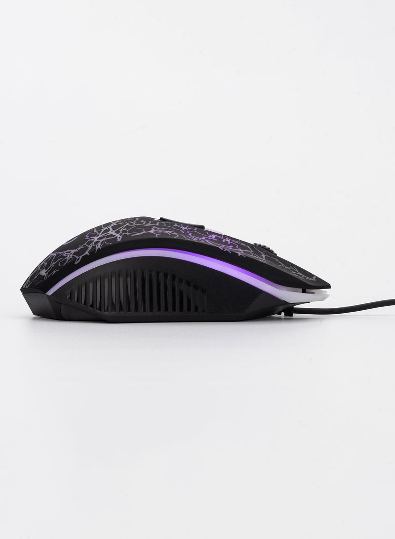 ايست من نون - طقم لوحة مفاتيح وماوس ثاندر سلكي بإضاءة متعددة الألوان RGB ودقة DPI قابلة للتعديل - كرة القدم كأس العالم صفقة - Image 1