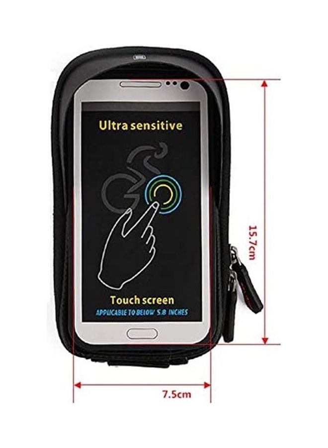 ZOLIBIKE Handlebar Mobile Pouch 15.7x7.5cm - Image 4