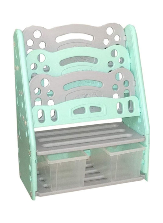 JSAITOYS Plastic Indoor Children Bookshelf And Toy Cabinet 79 X 38 X ...