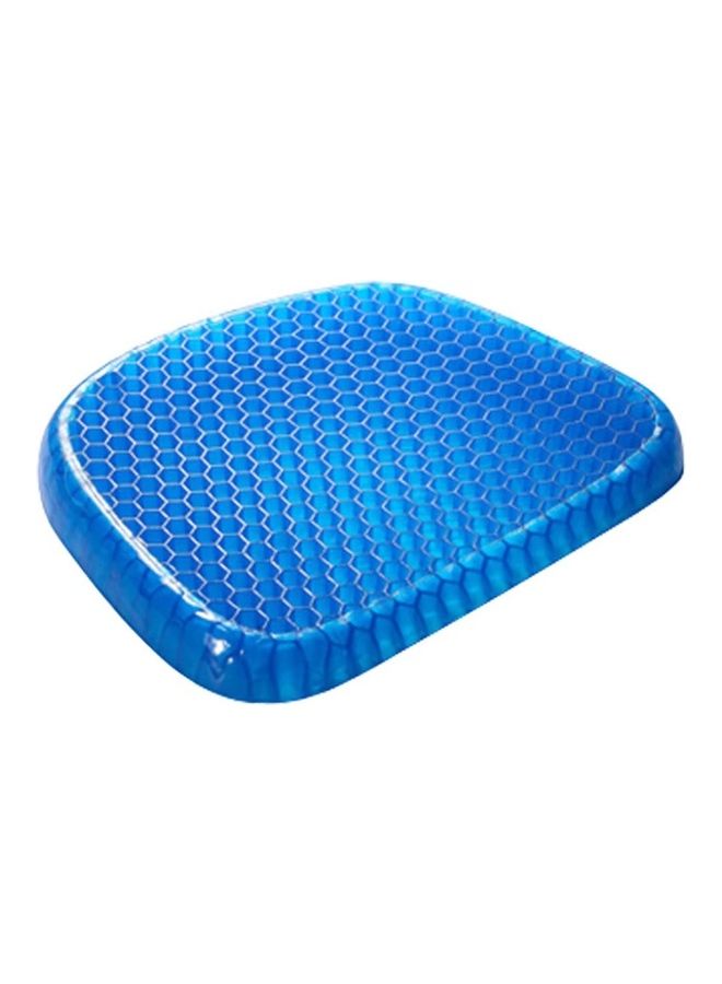 Gel Seat Cushion for Home Office Chair Carsfor Pressure Relief Tailbone Pain Blue ECC900G(41cm*33cm*4cm) - Image 1