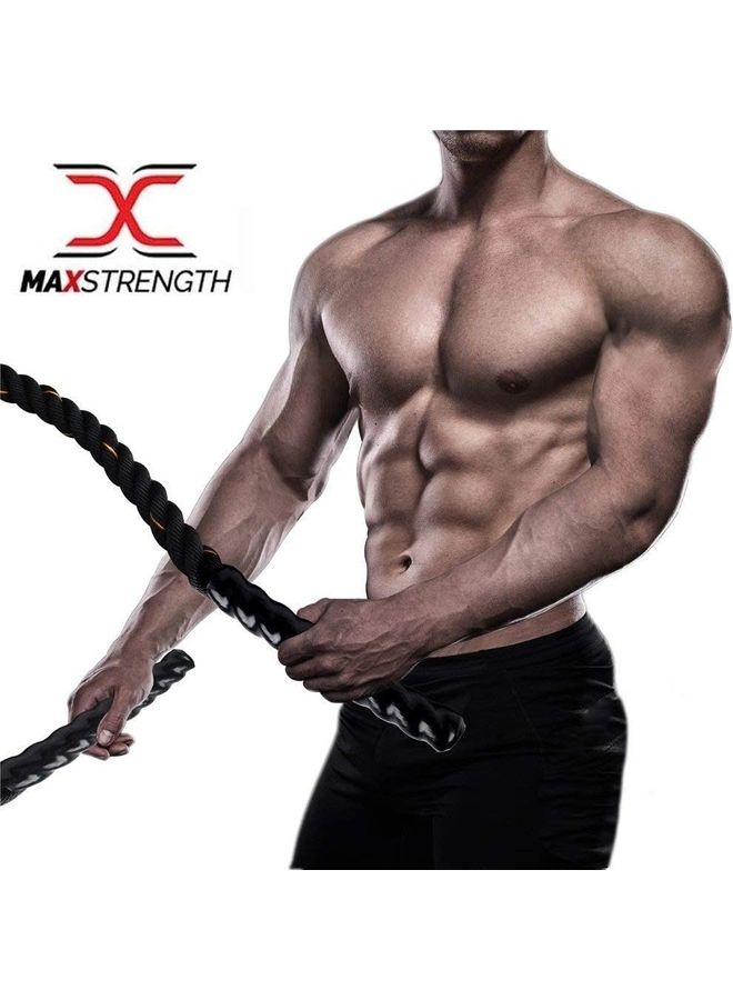 ماكس سترينث Professional Battle Rope 38mm Strength Training 30cm - Image 4