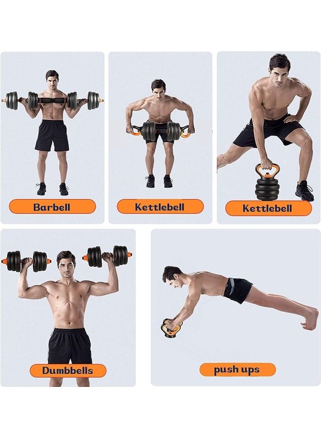 ماكس سترينث طقم أثقال دامبل وأوزان متعددة الوظائف قابلة للتعديل بوزن 10 كجم - Image 3