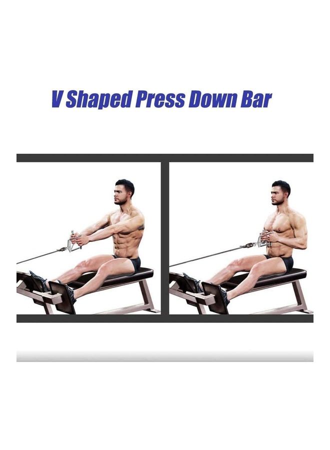 ماكس سترينث Max Strength Barbel Machine Cable Attachment Pro Grip (2D) 17.78cm - Image 5