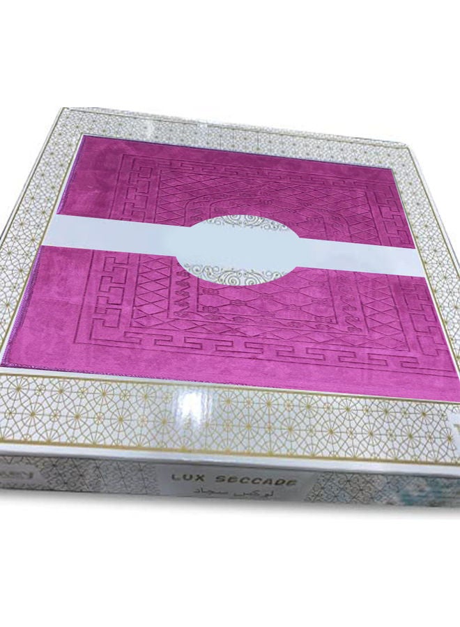 Bright And Shiny Easy To Carry Plain Prayer Mat Purple 80 x 120cm - Image 3