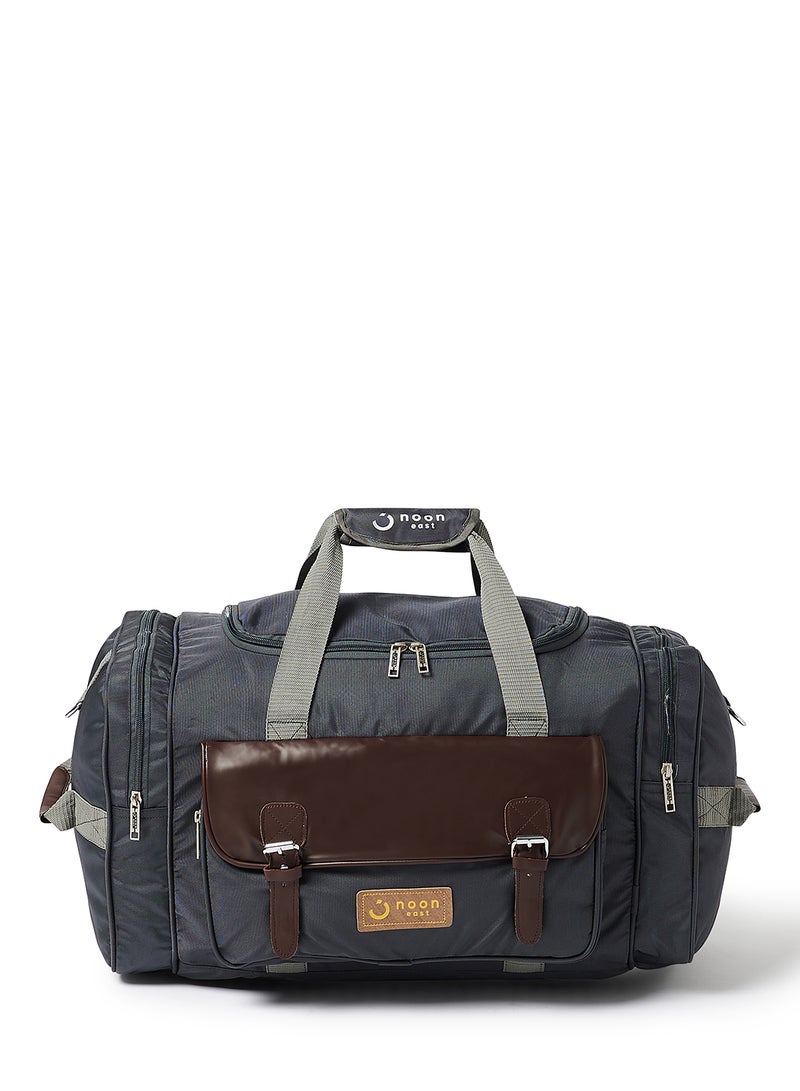 Noon East Lightweight Waterproof Polyester Multipurpose Luggage Duffle Bag/Gym Bag 20 Inch Grey  - Image 1