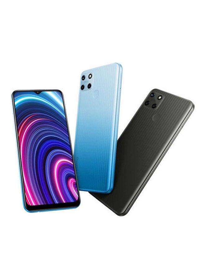 ريل مي هاتف C25Y 4-128-1 ثنائي الشريحة باللون الأزرق، 4 جيجابايت رام، 128 جيجابايت، 4G LTE  - Image 3