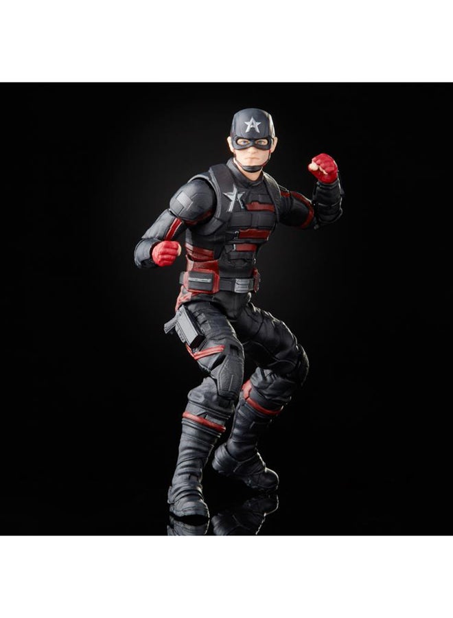 MARVEL - Hasbro Marvel Legends Series Avengers 6-inch Action Figure Toy U.S. Agent, Premium Design And 2 Accessories, For Kids Age 4 And Up 6inch - Image 1