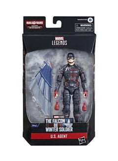 Hasbro Marvel Legends Series Avengers 6-inch Action Figure Toy U.S. Agent, Premium Design And 2 Accessories, For Kids Age 4 And Up 6inch