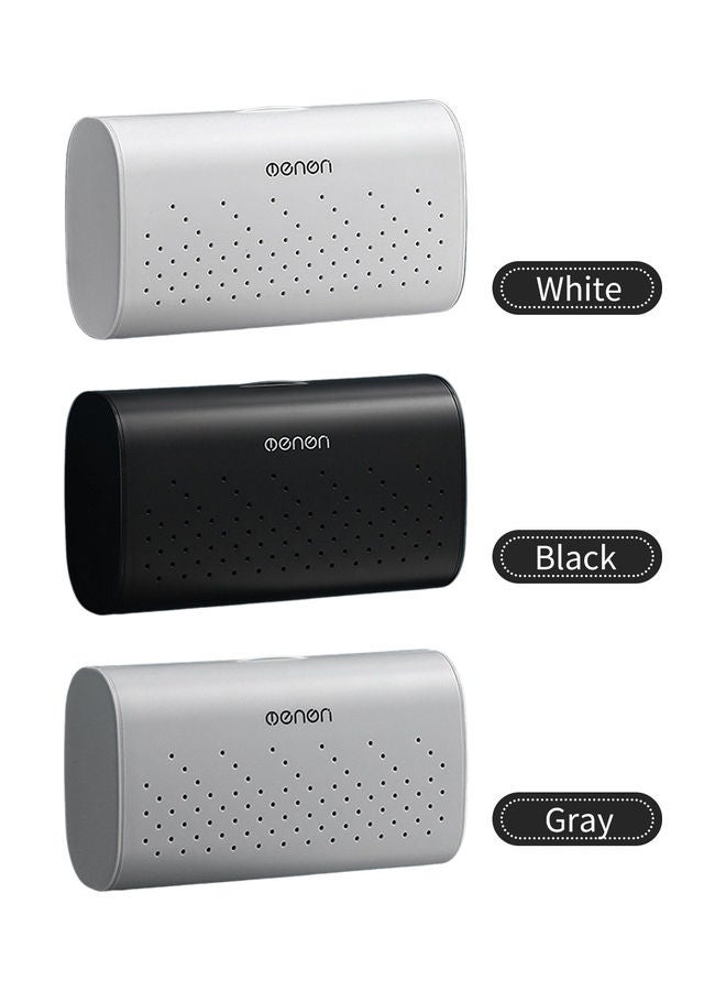 MENGNI Wall-Mounted Soap Dish Black 17.00x7.80x10.00cm - Image 5