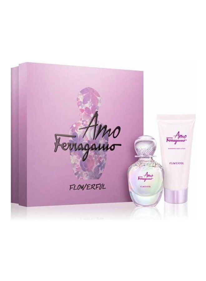 FERRAGAMO Set Ferragamo Amo Flowerful EDT+ B. Lotion 50ml