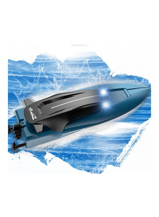 EHOME - 2.4G Wireless Remote Control Light Mini Speed Boat 17.5 X 9.5 X 9cm - Image 1