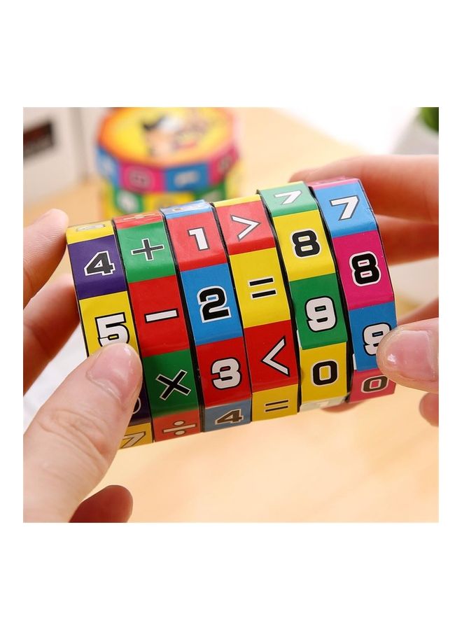 EHOME Children Montessori Mathematics Numbers Magic Cube Puzzle Toy 9 x 6cm  - Image 4