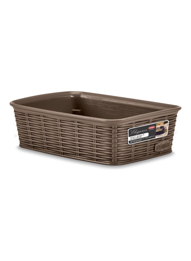 ستيفان بلاست Elegance Basket Brown 1.68Liters 