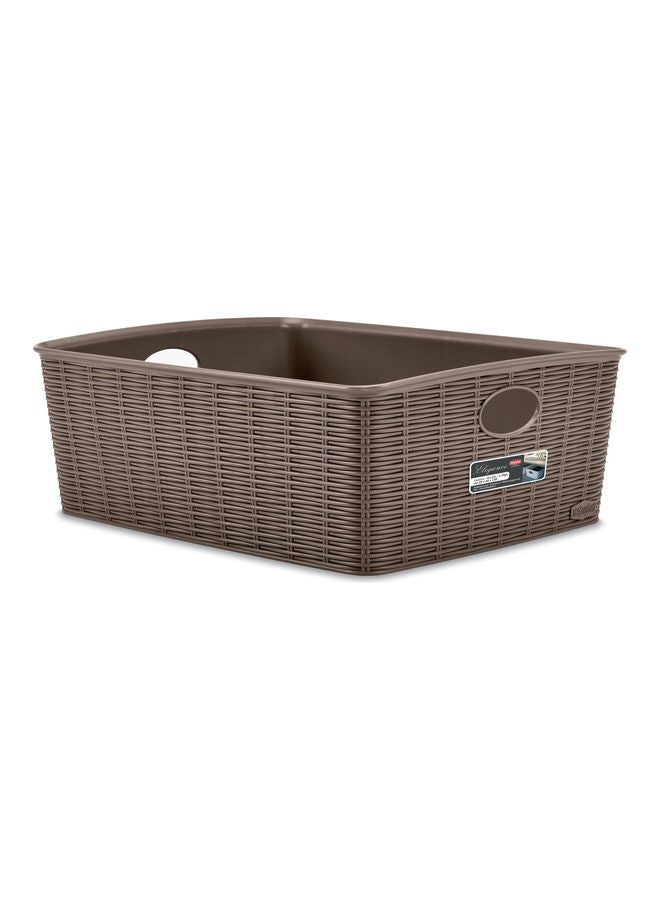 ستيفان بلاست Elegance Basket Brown 13.572Liters 