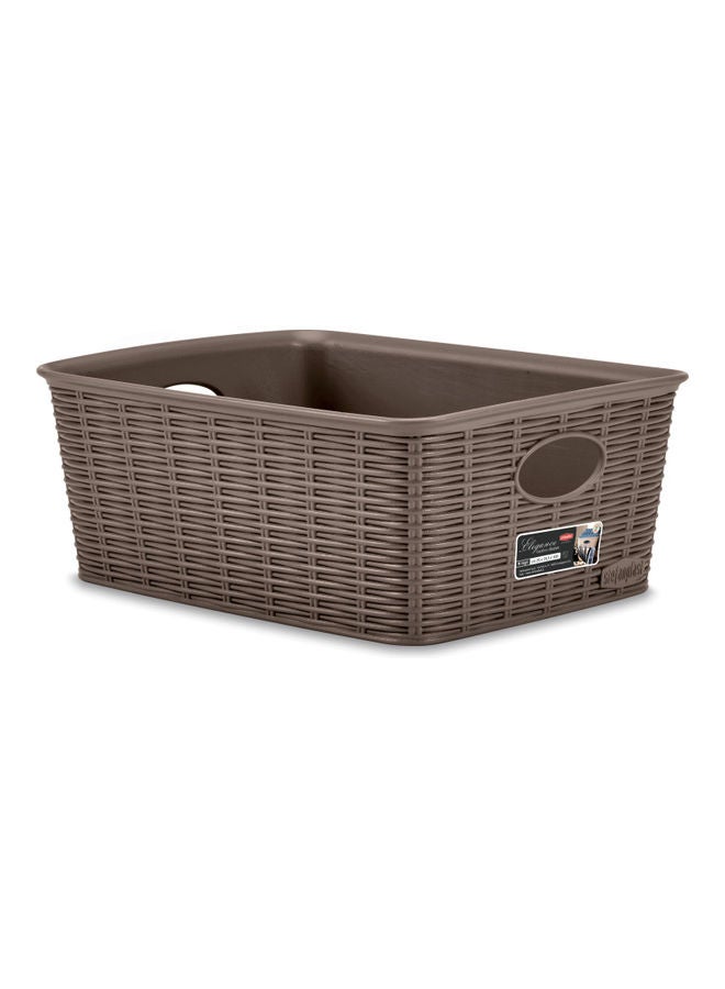 Stefanplast Elegance Basket Brown 2.925Liters