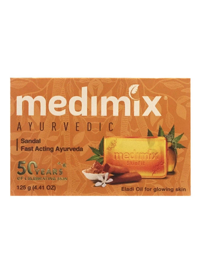 Medimix Ayurvedic Bath Soap Eladi Oil Soap 6 Pieces 125grams  - Image 2