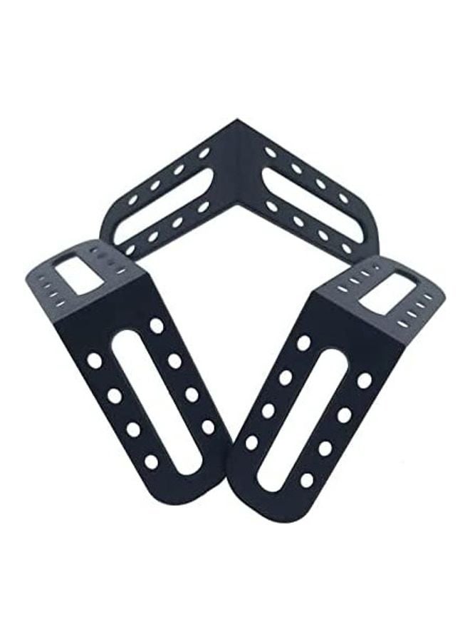 St 25-Piece Male Angle Leveling Tool Black 10x5cm  - Image 3
