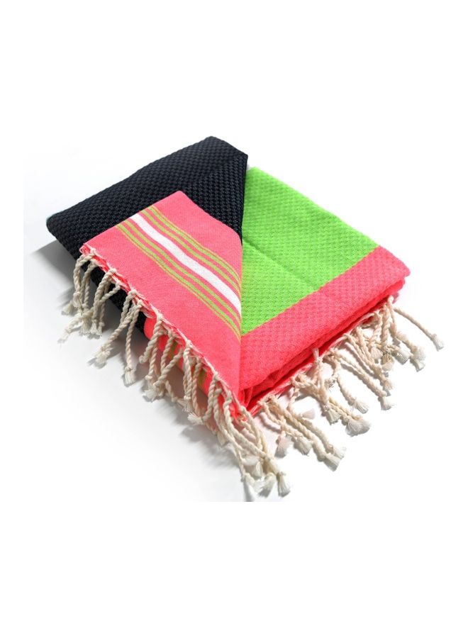 Turkish Hammam Beach Towel Multicolor 100x200cm - Image 4