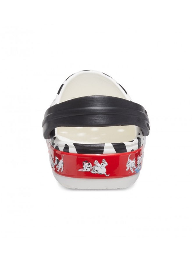 crocs Kids Dalmatians Detailed Slip-On Comfort Clogs Black/White/Red  - Image 3