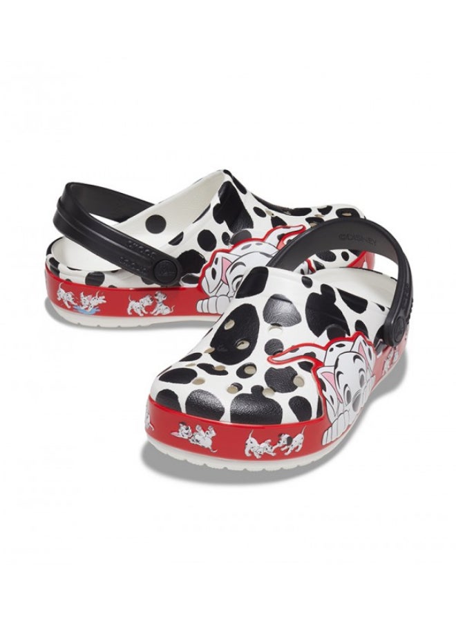 crocs Kids Dalmatians Detailed Slip-On Comfort Clogs Black/White/Red  - Image 4