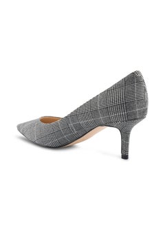 NINE WEST Arlene Pointy Toe Pumps Grey/Black  - Image 3