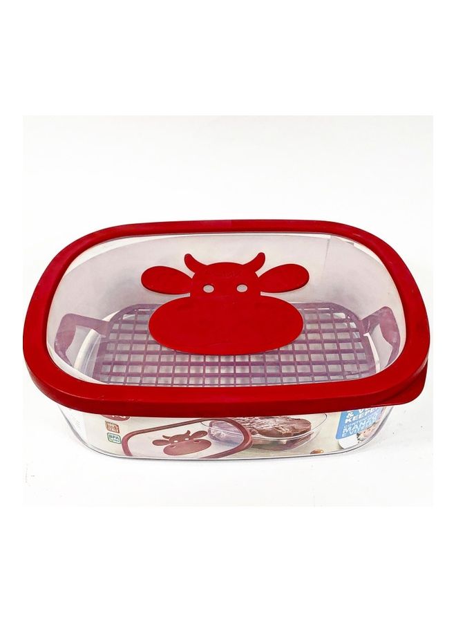 Snips Simple Container Veal Red 29cm - Image 2
