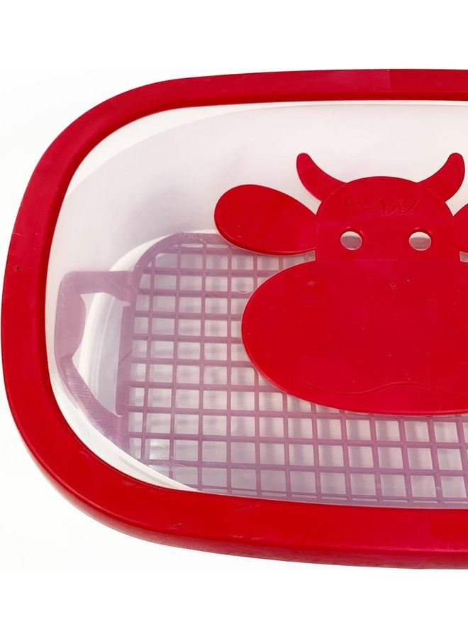 Snips Simple Container Veal Red 29cm - Image 3