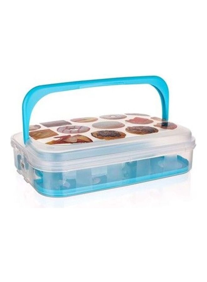 Snips Sweet Design Cake Box Blue 39cm - Image 1