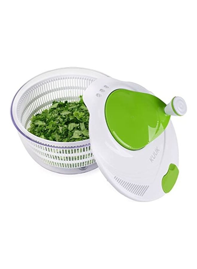 Snips Salad Spinner and Serve Display Green 39cm - Image 3