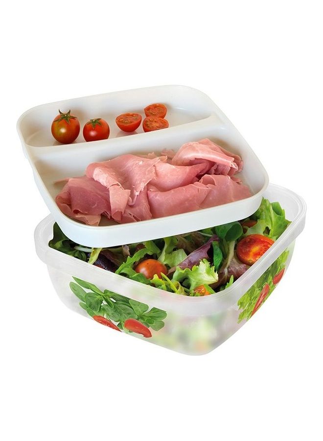 Snips Fresh Lunch Box Set Clear 20cm - Image 2