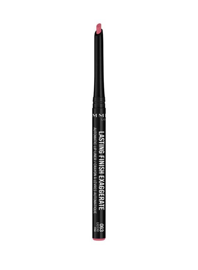 RIMMEL LONDON Lasting Finish Exaggerate Automatic Lip Liner – 063 –Eastend Pink  - Image 2