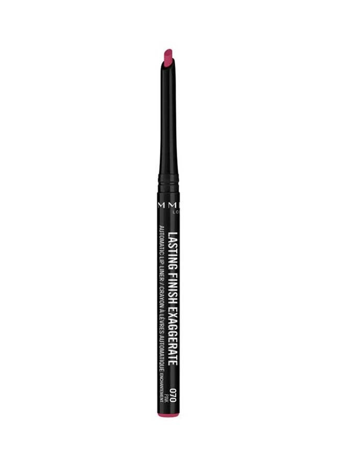 RIMMEL LONDON Lasting Finish Exaggerate Automatic Lip Liner, shade 70 Pink Enchantment, 0.35 Grams 70 Pink Enchantment  - Image 2