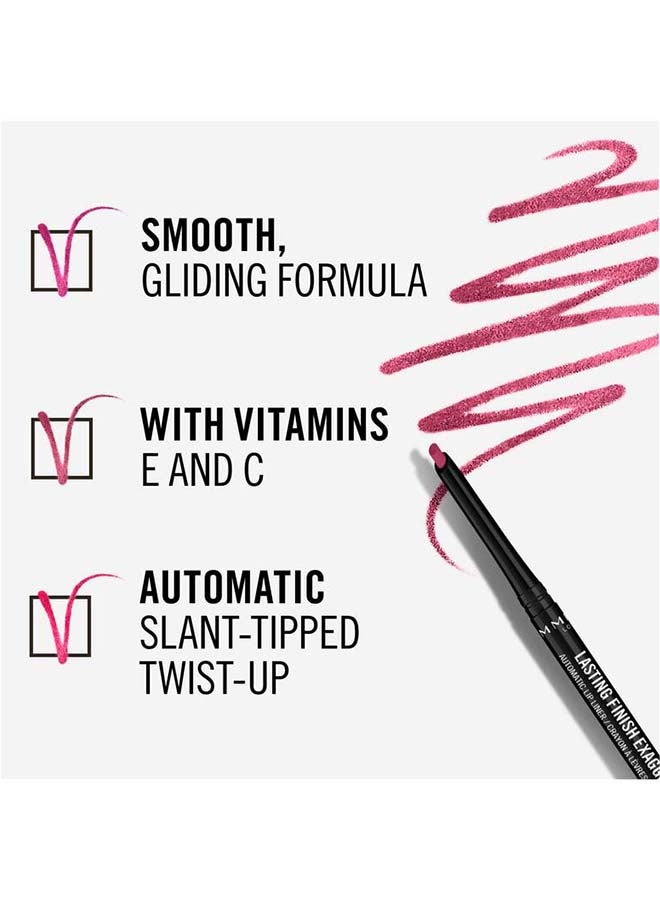 RIMMEL LONDON Lasting Finish Exaggerate Automatic Lip Liner, shade 70 Pink Enchantment, 0.35 Grams 70 Pink Enchantment  - Image 5