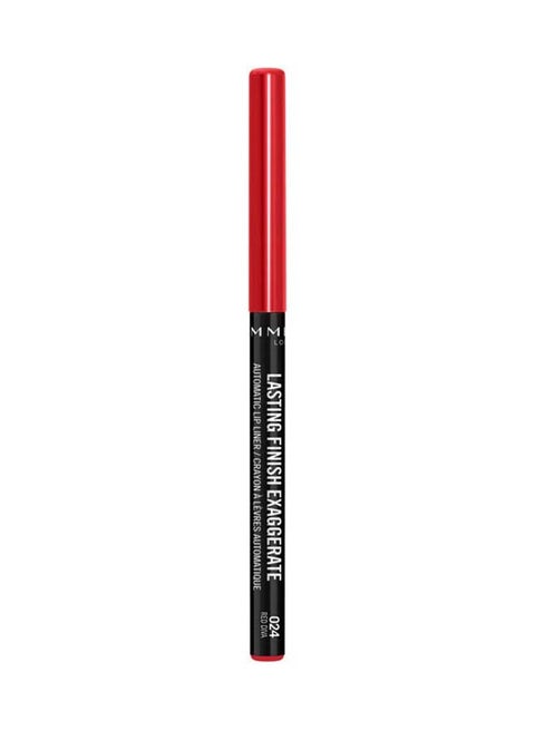 Lasting Finish Exaggerate Automatic Lip Liner 24 Red Diva