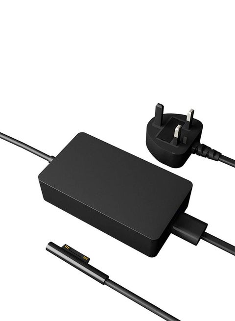 Adapter Compatible for Microsoft Surface Pro 3/4/5 i5 i7 Tablet Black