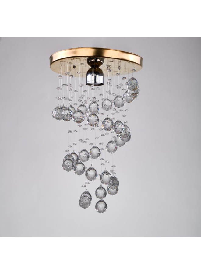 NAGAFA SHOP Chandelier Modern Crystal Lollipop Gold 30X50cm  - Image 2