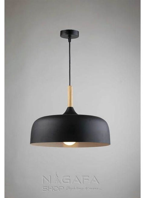 Ceiling Pendant Light Black 35X30cm
