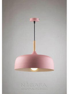 NAGAFA SHOP Ceiling Pendant Light Pink 35X30cm  - Image 1