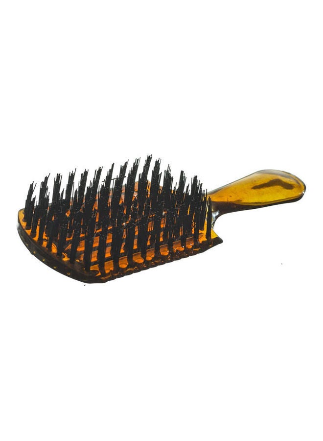 Plastic Hair Brush Brown