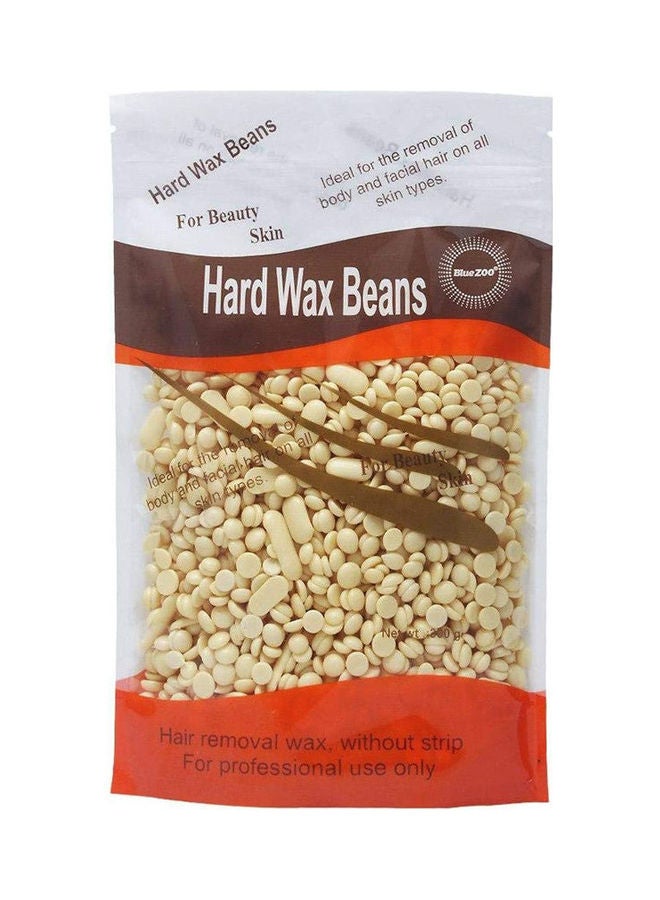 Generic Depilatory Pearl Hard Wax Beans Beige 300grams